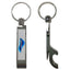 Dome Key Tag with Bottle and Can Opener - Dome Bottle And Can Opener Key Tag