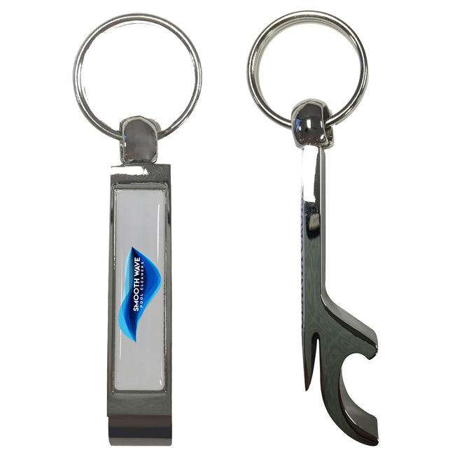 Dome Key Tag with Bottle and Can Opener