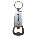 Dome Key Tag with Bottle Opener - Dome Bottle Opener Key Tag