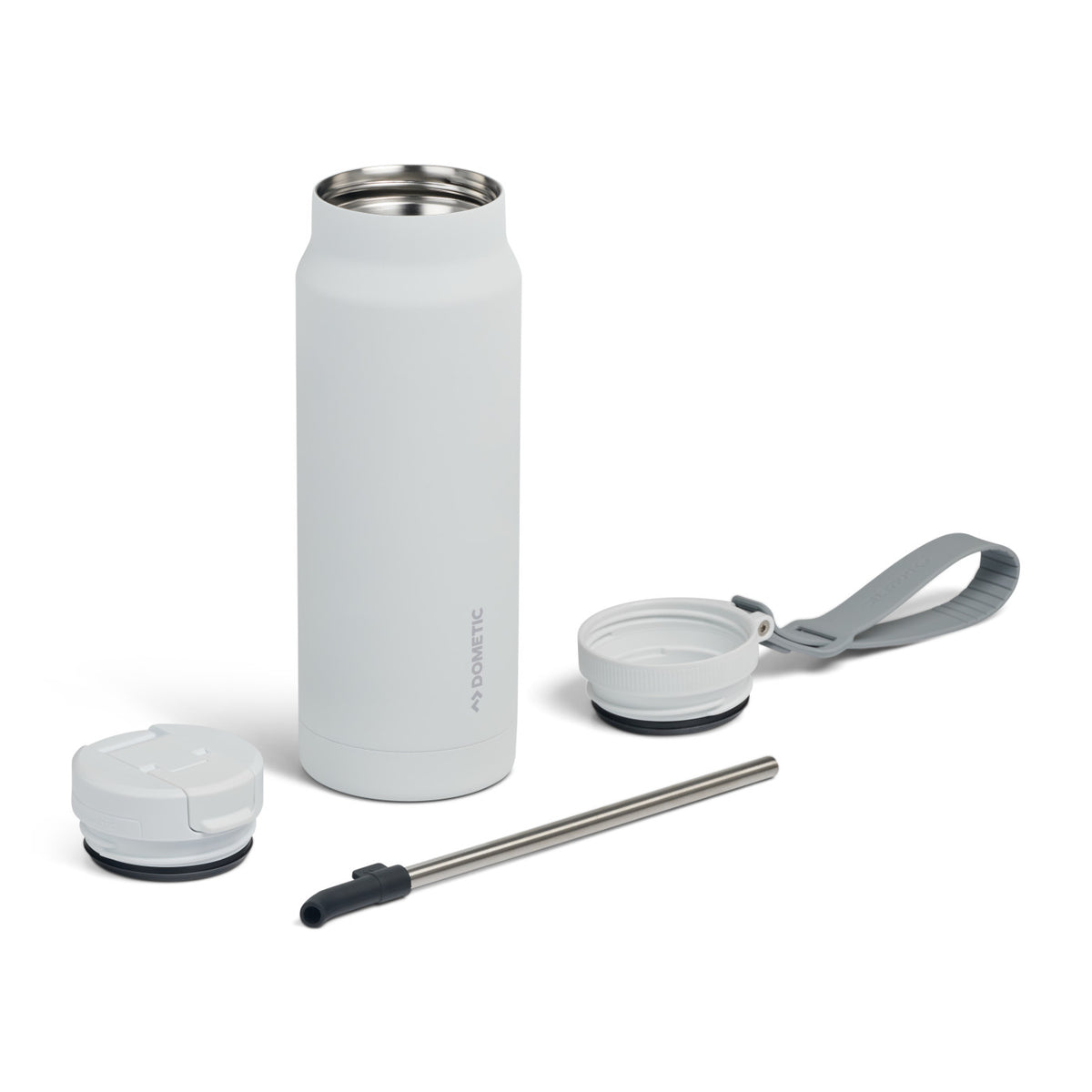 Dometic Insulated Straw Bottle, 1 L Full Color - Frost - View 6