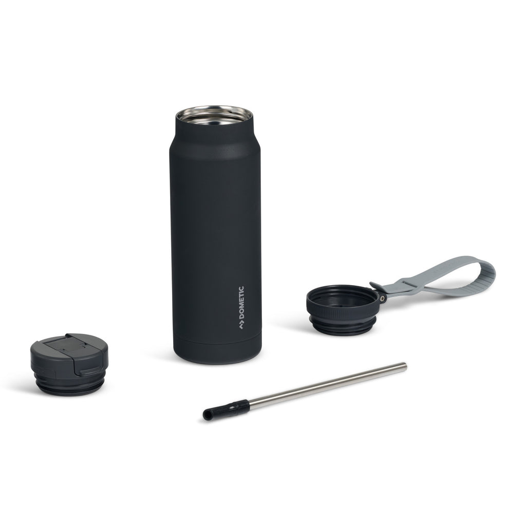 Dometic Insulated Straw Bottle, 1 L Full Color - Slate - View 7