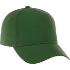 Dominate Microfiber Ball Cap with Seamless Front Transfer - Pine Green - Back Flat 3