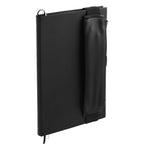 Dotted Planning Notebook with Three Gel Pens, 5.5 x 8.5 Inches - Black - Right Angle