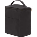 Double Lined Cooler with Removable Liner, 9 Cans Embroidery - Black - Left Angle 2