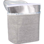 Double Lined Cooler with Removable Liner, 9 Cans Embroidery - Graphite - Liner