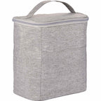 Double Lined Cooler with Removable Liner, 9 Cans Embroidery - Graphite - Right Angle