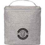 Double Lined Cooler with Removable Liner, 9 Cans Full Color - Graphite - Front
