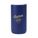Double Walled Can Cooler, Four-Way, 12 oz - Navy - Colorbrite