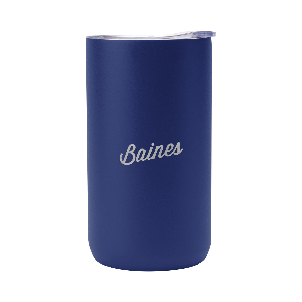 Double Walled Can Cooler, Four-Way, 12 oz - Navy - Laser Engraving
