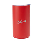 Double Walled Can Cooler, Four-Way, 12 oz - Red - Laser Engraving