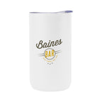 Double Walled Can Cooler, Four-Way, 12 oz - White - Colorbrite