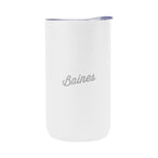 Double Walled Can Cooler, Four-Way, 12 oz - White - Laser Engraving