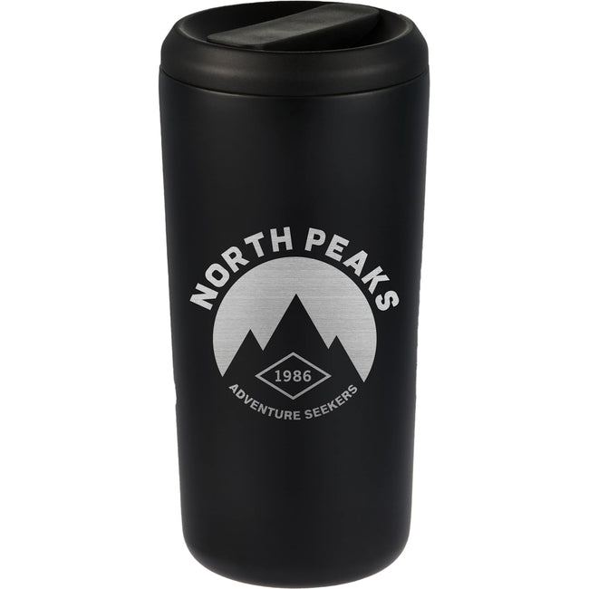 Drake Recycled Tumbler with Twist Lid, 16 oz Laser Engraving