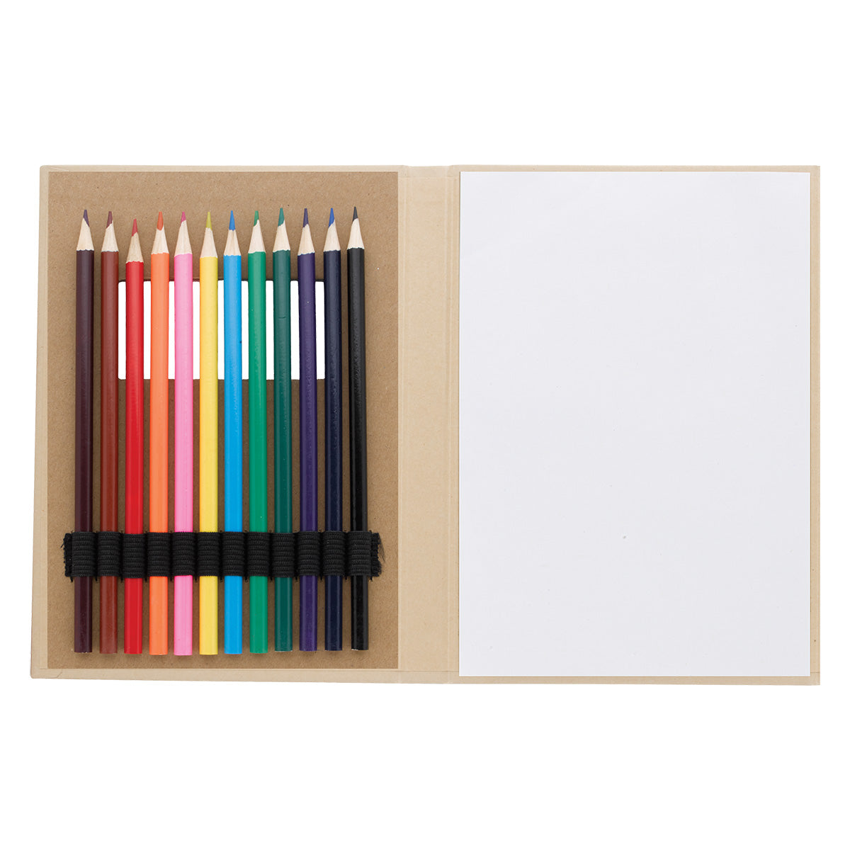 Drawing Set, 13 Piece - Natural Paper Box - Open