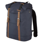 Drawstring Backpack with a Flap - Angle_Blank