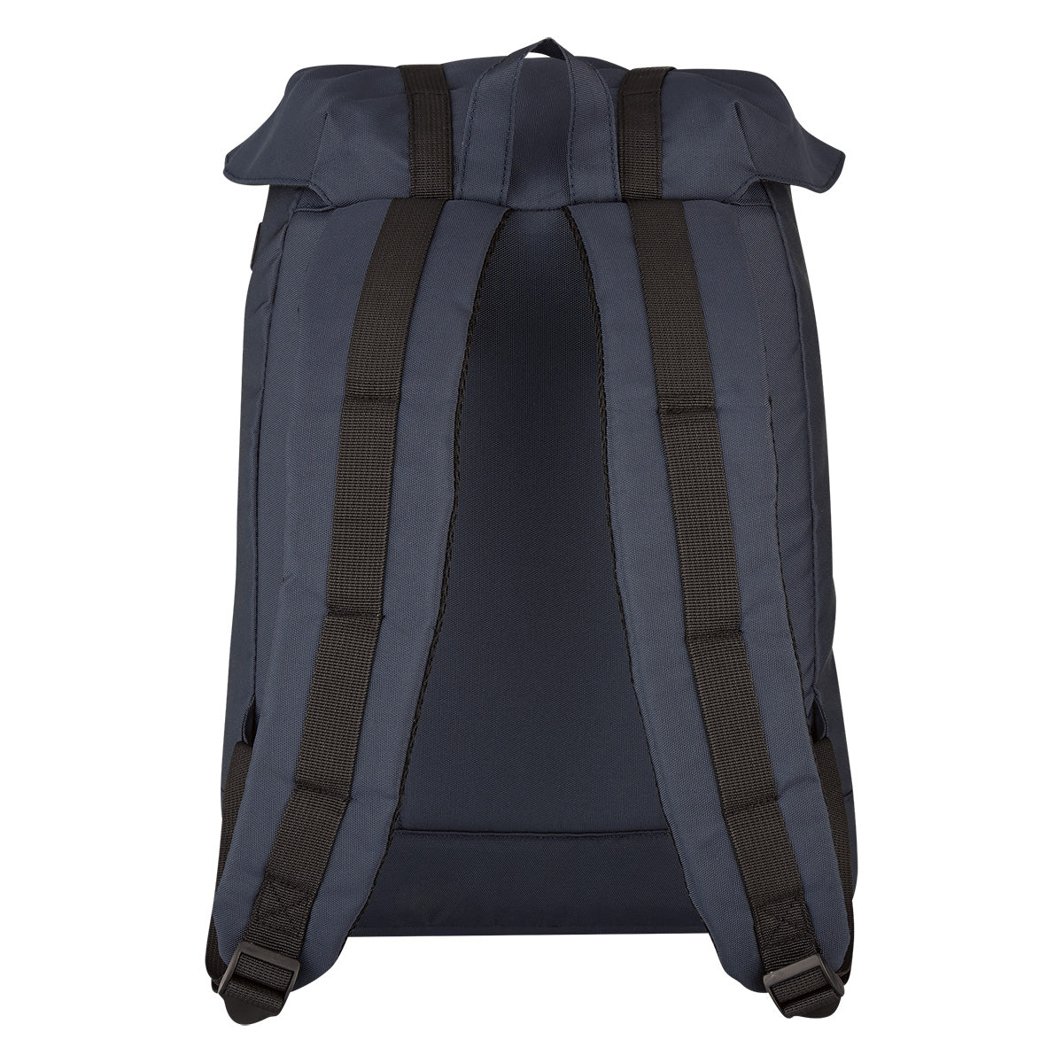 Drawstring Backpack with a Flap - Back