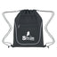Drawstring Sports Pack with Two Pockets - Silk Screen