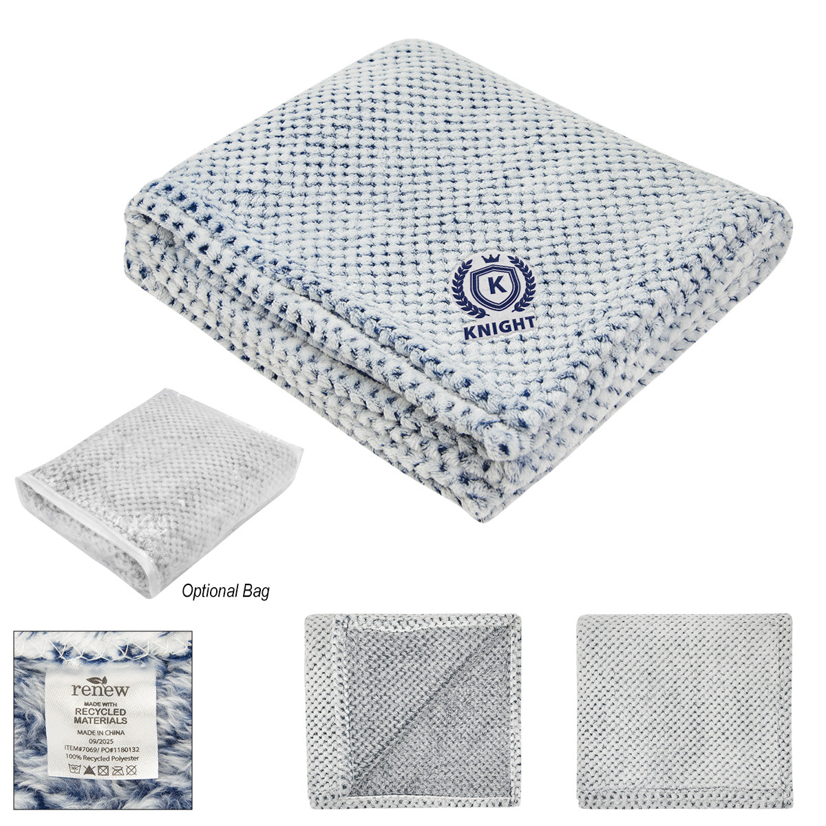 Dream Weaver Plush Blanket in Recycled PET