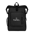 Drift Computer Backpack, Roll-Top - Black - Silk Screen