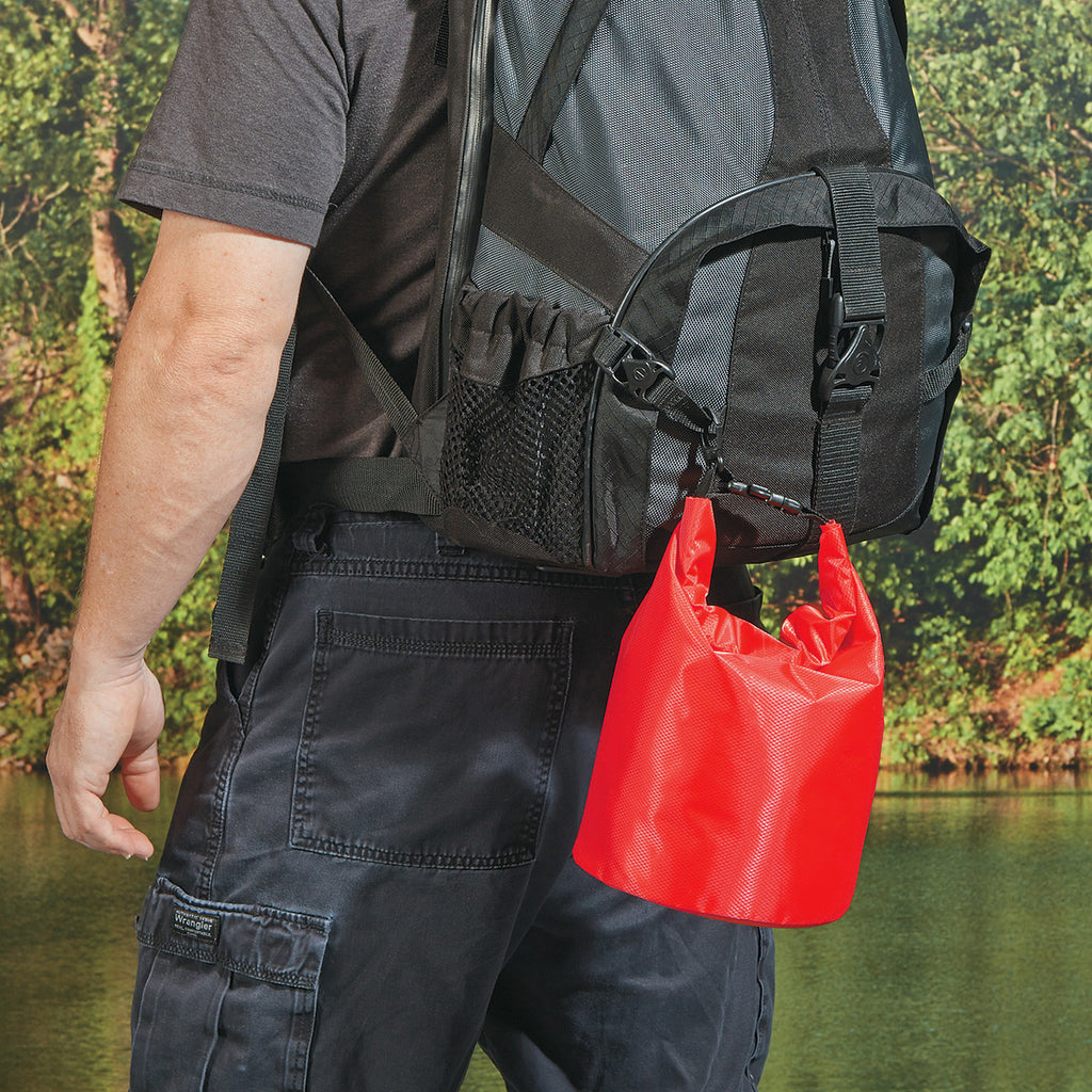 Dry Bag, Waterproof - Red - Inset_Blank