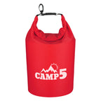Dry Bag, Waterproof - Red - Silk Screen