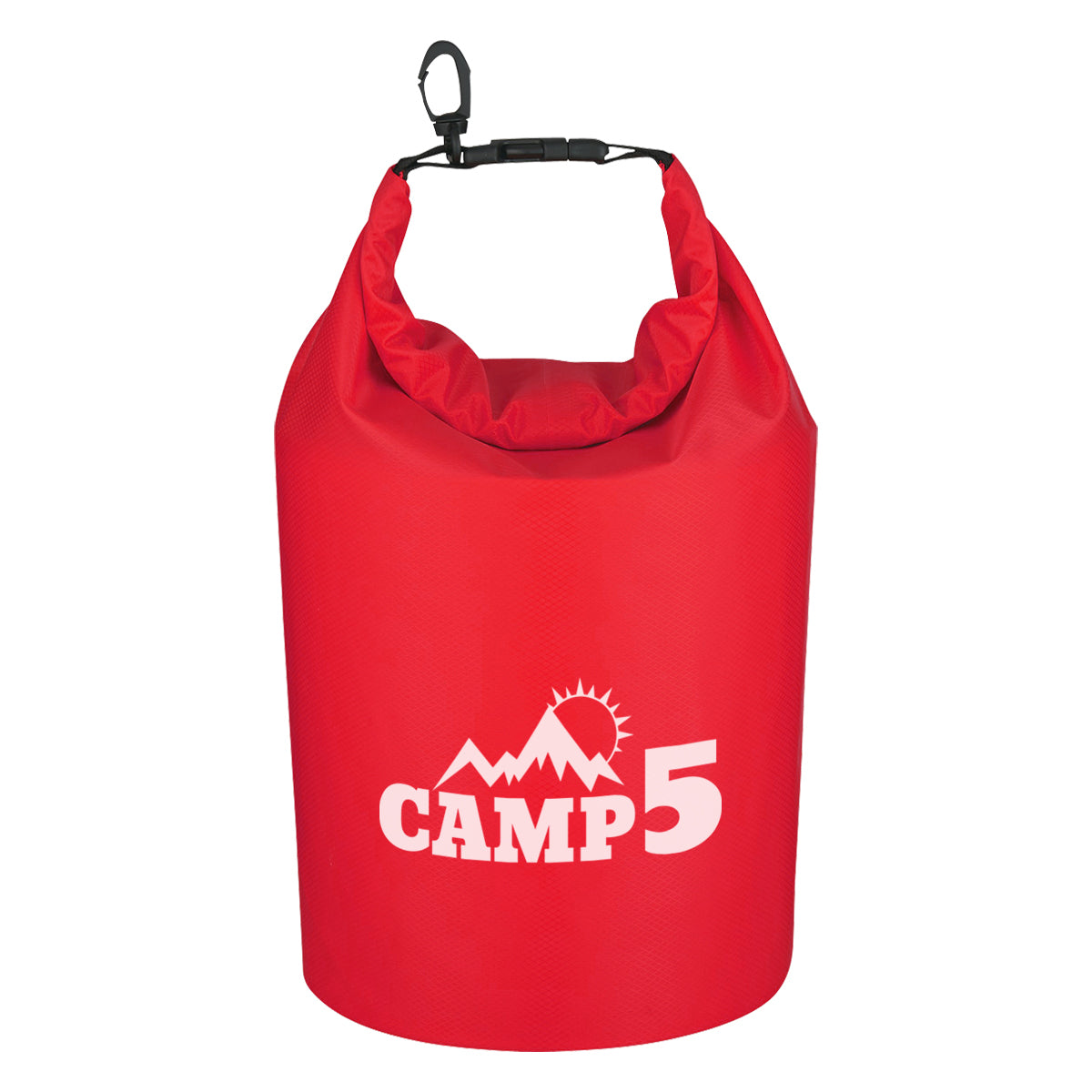 Dry Bag, Waterproof - Red - Silk Screen