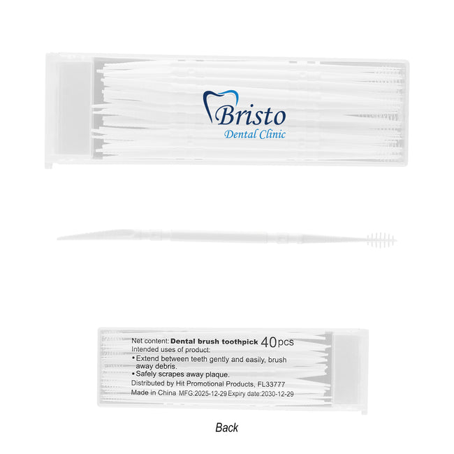 Dual-Action Dental Picks in a Travel Case