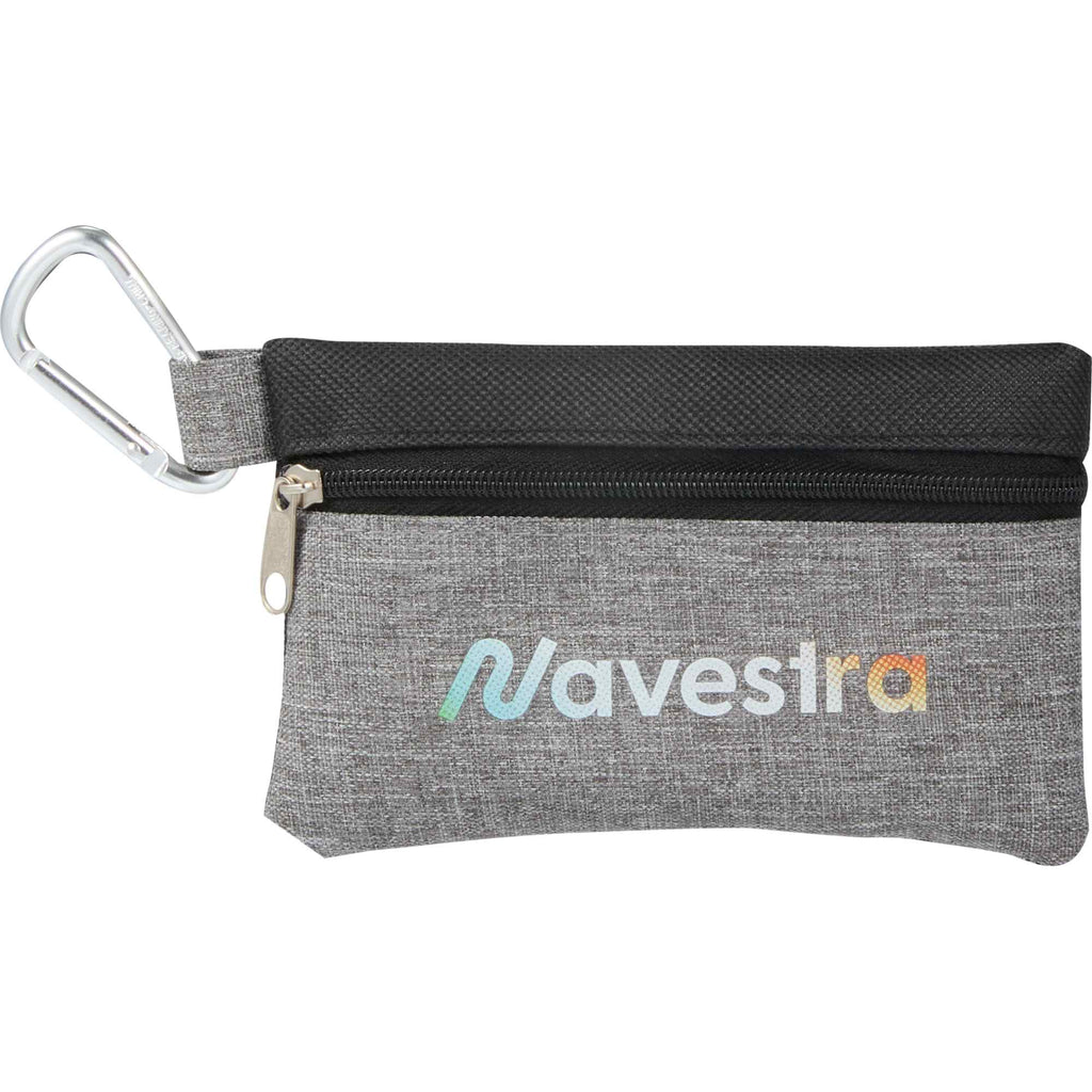 Dual Power Charging Cable Kit with Pouch Transfer - Black - Front