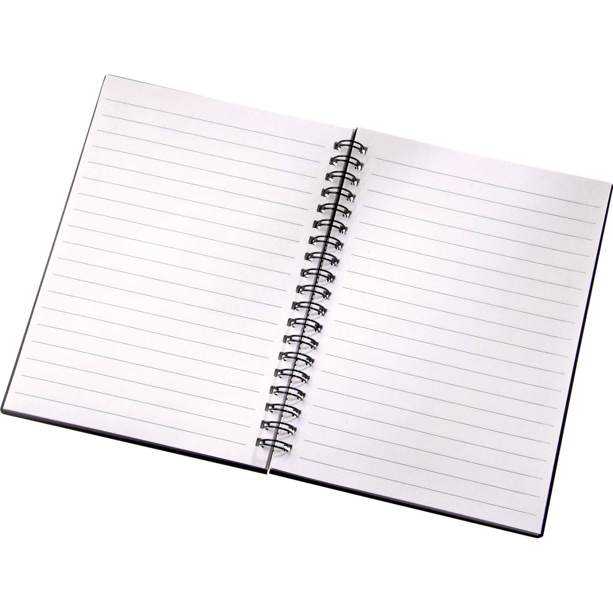 Duchess Spiral Notebook, 5 x 7 Inches - Black - Photo