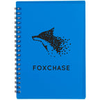 Duchess Spiral Notebook, 5 x 7 Inches - Translucent Blue - Front