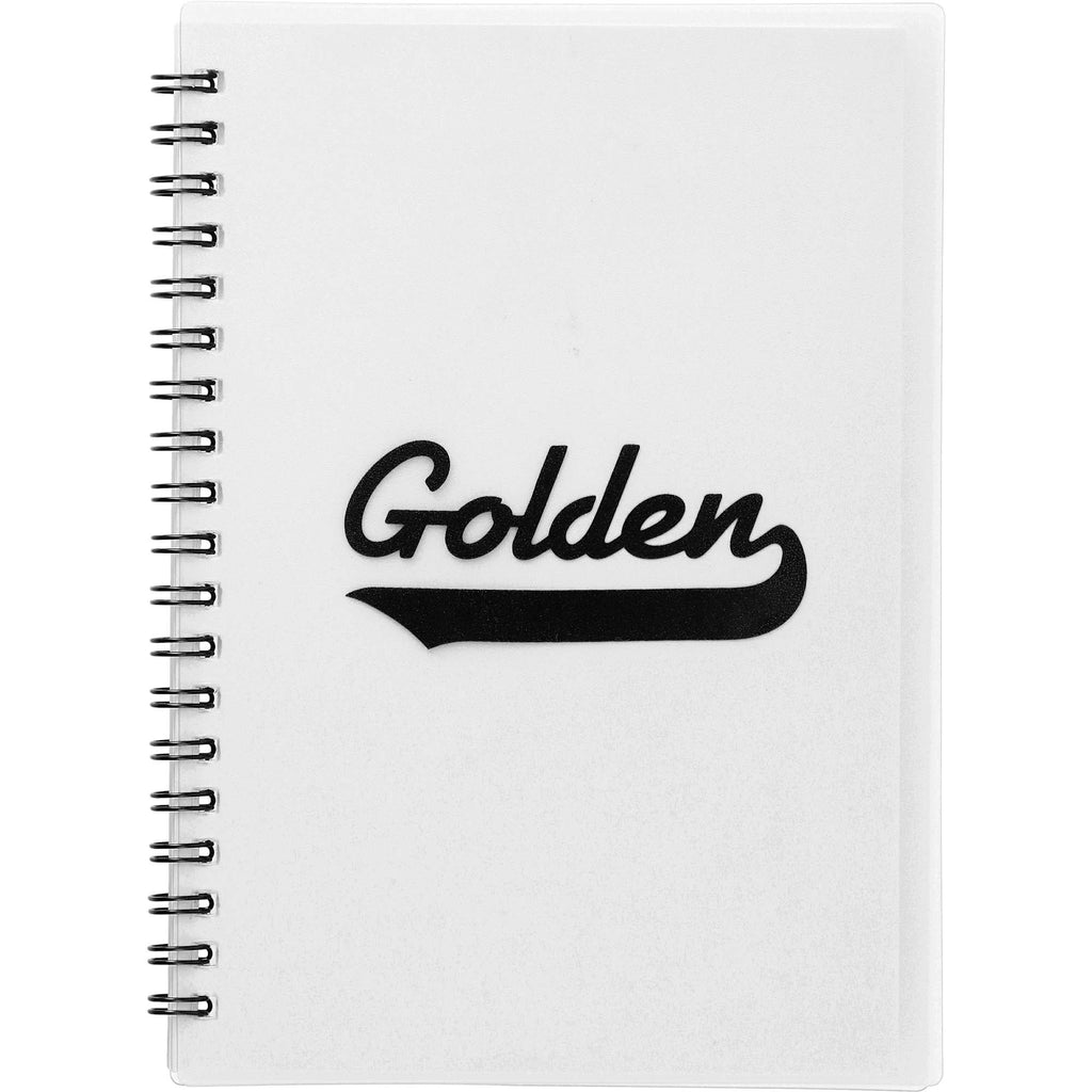 Duchess Spiral Notebook, 5 x 7 Inches - White - Front 2