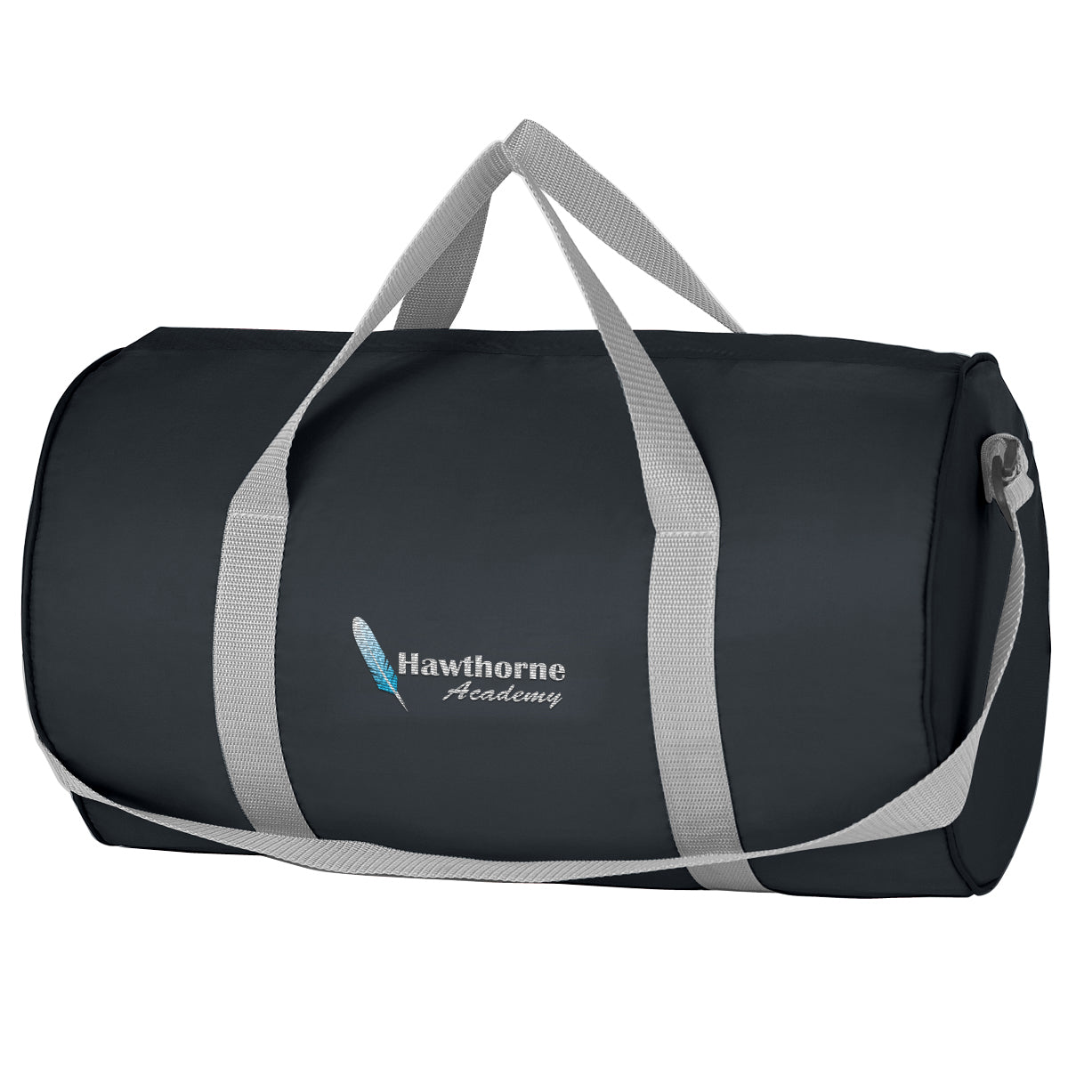 Duffel Bag, Budget - Black - Embroidery