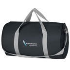 Duffel Bag, Budget Embroidery - Black - Embroidery