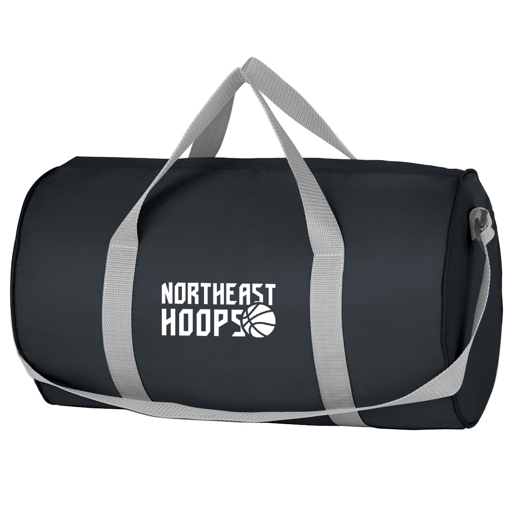 Duffel Bag, Budget Embroidery - Black - Silk Screen