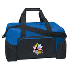 Duffel Bag, Econo - Royal Blue With Black - Colorbrite