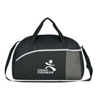Duffel Bag, Executive Suite Embroidery - Black With Black - Silk Screen