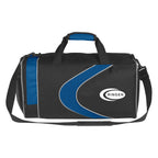 Duffel Bag for Sports Embroidery - Royal Blue/Black - Silk Screen