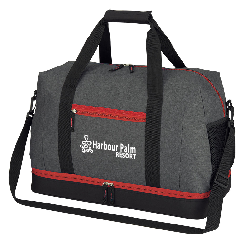 Duffel Bag, Tribeca - Red - Silk Screen