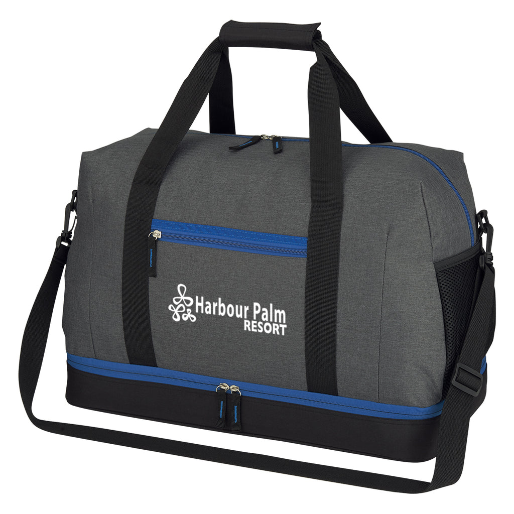 Duffel Bag, Tribeca - Royal Blue - Silk Screen