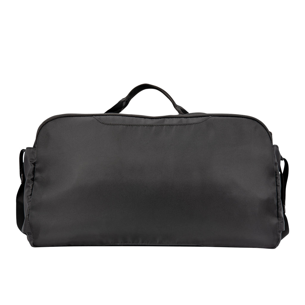 Duffel Bag, WanderLuxe Embroidery - Black - Back