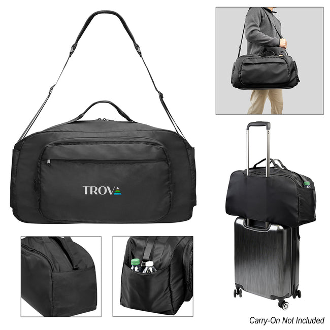 Duffel Bag, WanderLuxe Embroidery