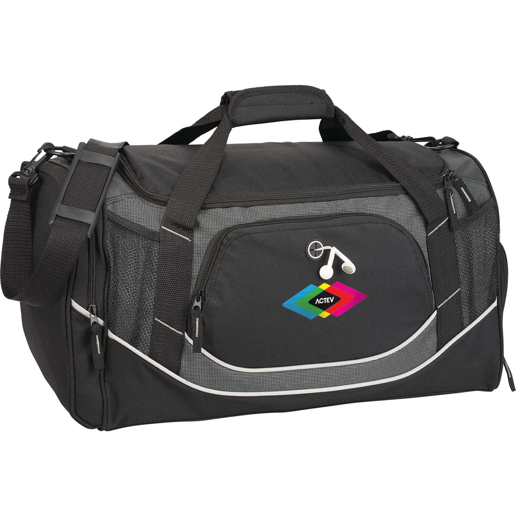 Dunes Deluxe Sport Duffel Bag, 21 Inches Transfer - Black - Photo 3