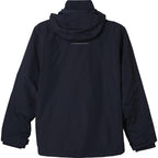 Dutra 3-in-1 Jacket with Reflective Piping for Men Transfer - Navy - Back Flat
