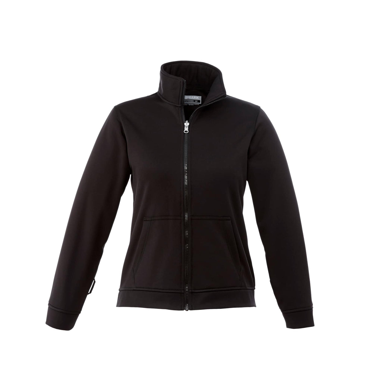 Dutra 3-in-1 Jacket with Reflective Piping for Women Transfer - Black - Front Flat