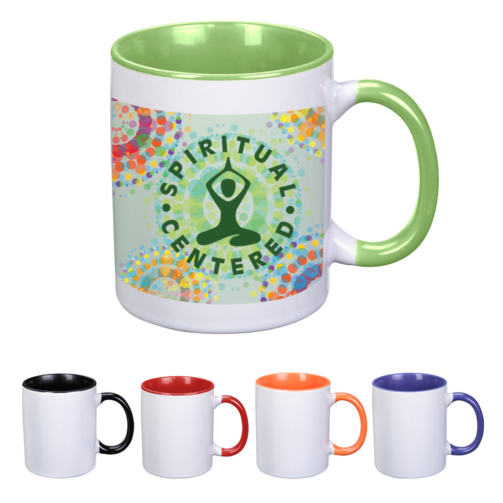 Dye Blast Mug in Full Color, 11 oz