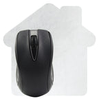 Dye Sublimated Computer Mouse Pad, House Shape - House Shaped Dye Sublimated Computer Mouse Pad