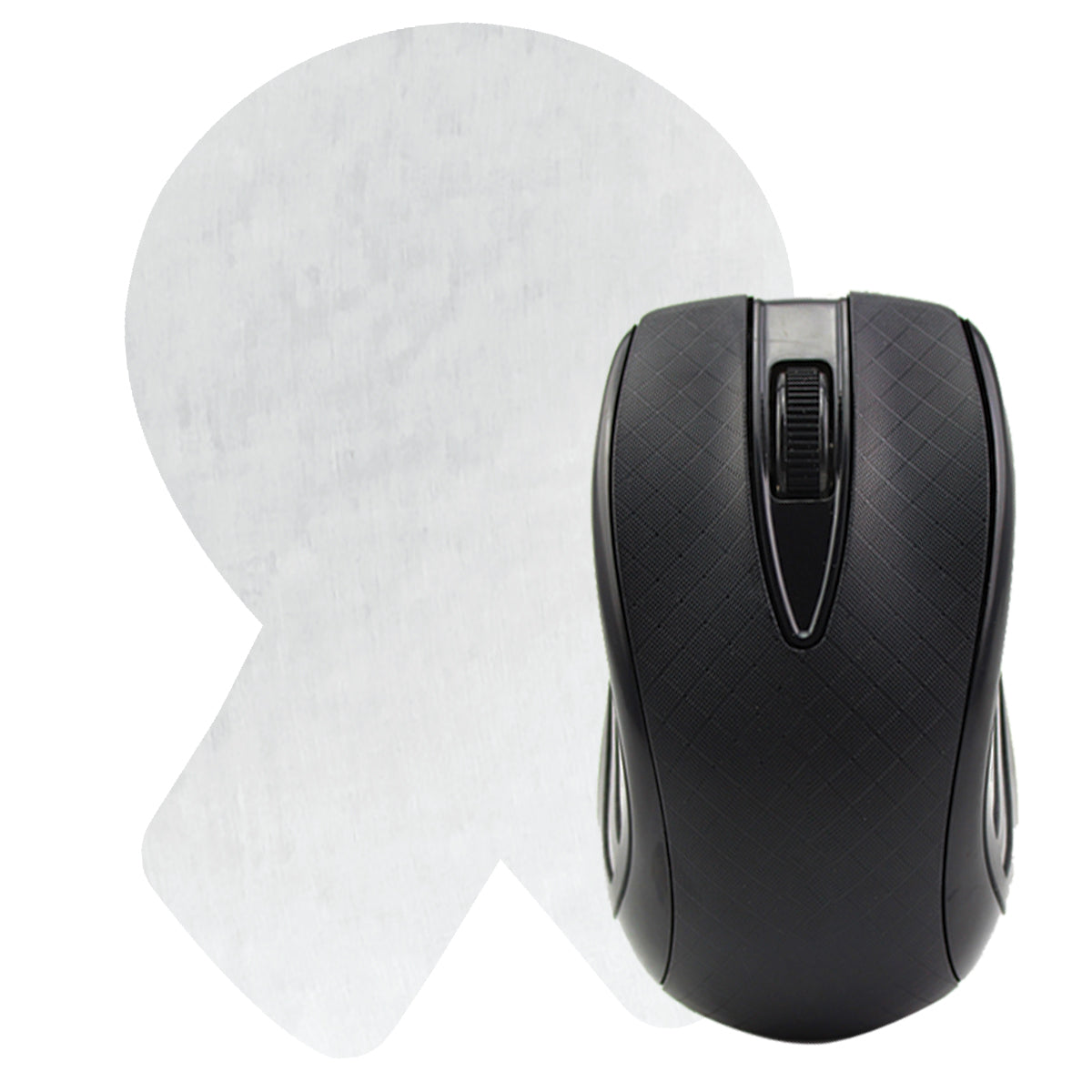 Dye Sublimated Computer Mouse Pad, Ribbon Shape
