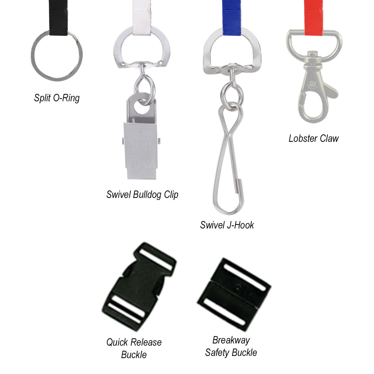 Dye Sublimated Lanyards, Made Overseas