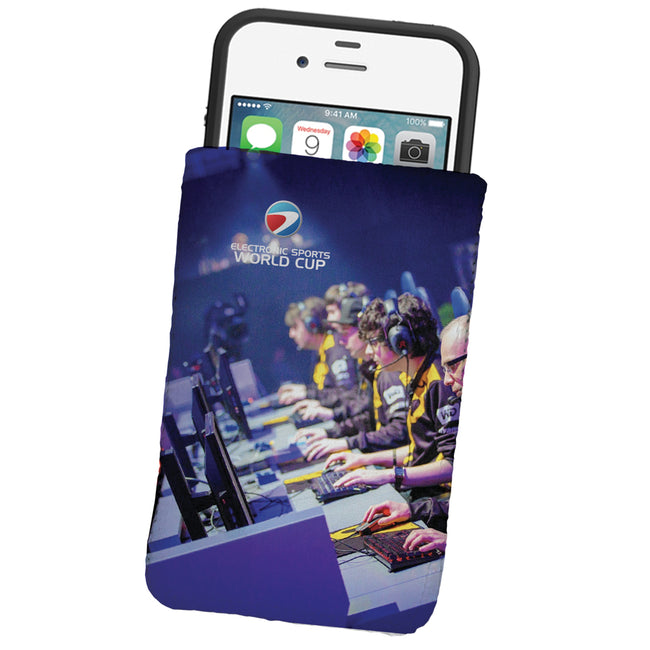 Dye Sublimated Microfiber Phone Pouch