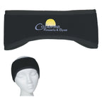 Ear Band in Fleece - Black - Embroidery